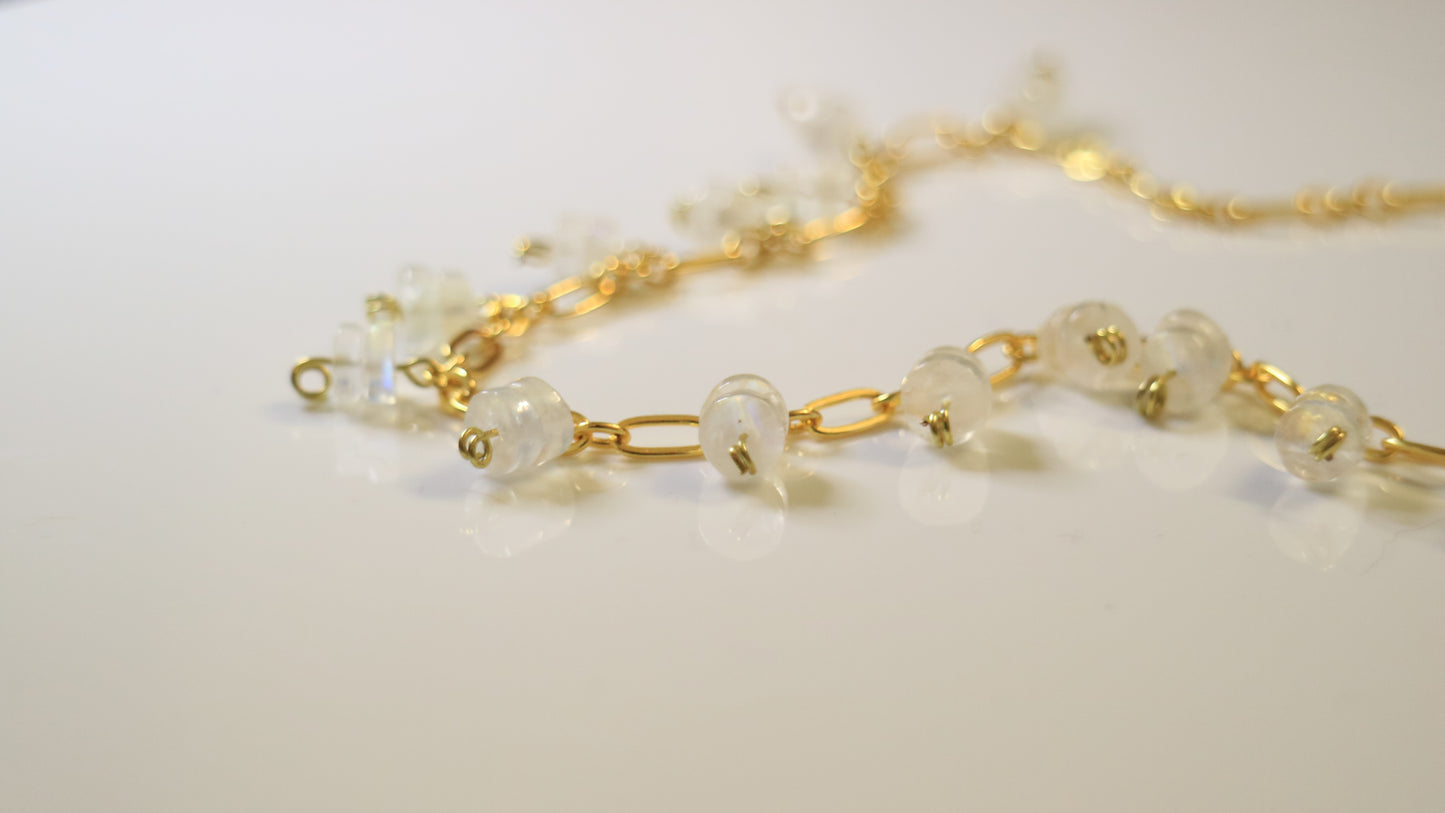 Moonstone Necklace – Intuition • Feminine Energy • Balance
