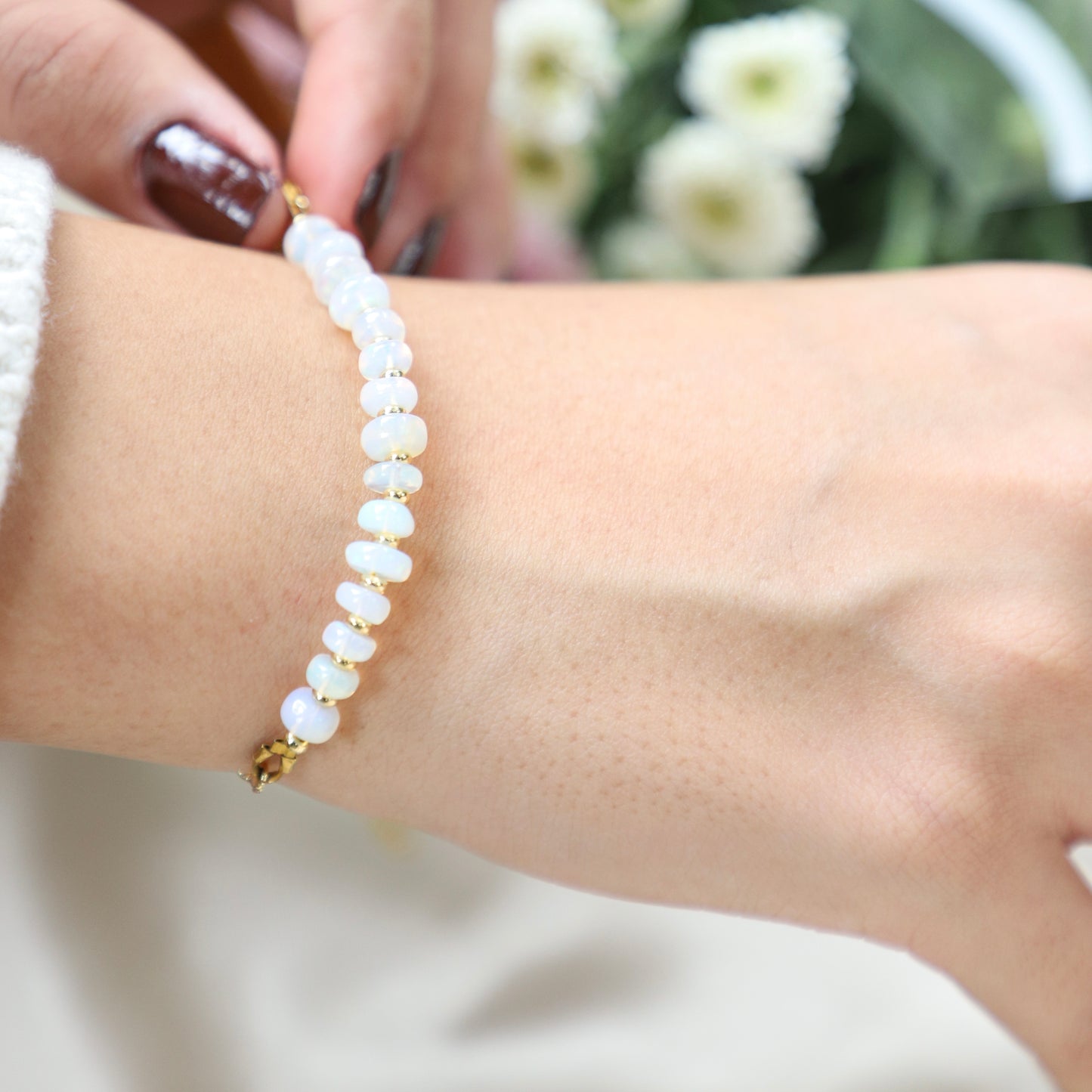 Ethiopian Opal Bracelet – Radiance • Emotional Balance • Intuition