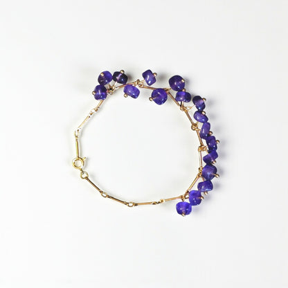 Cluster Gemstone Bracelets – Shell Pearl, Moonstone & Labradorite - Elegance • Calm • Timeless Grace