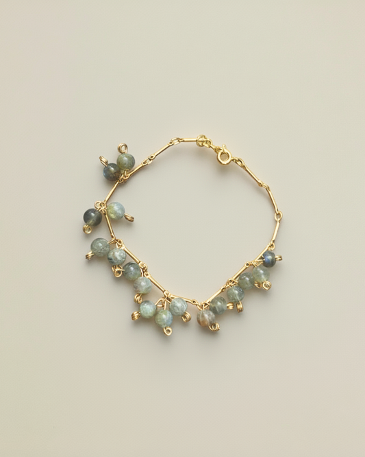 Cluster collection – Shell Pearl, Moonstone & Labradorite - Elegance • Calm • Timeless Grace