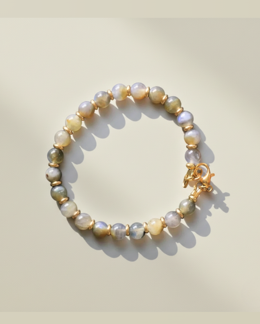 Labradorite Bracelet – Intuition • Protection • Transformation